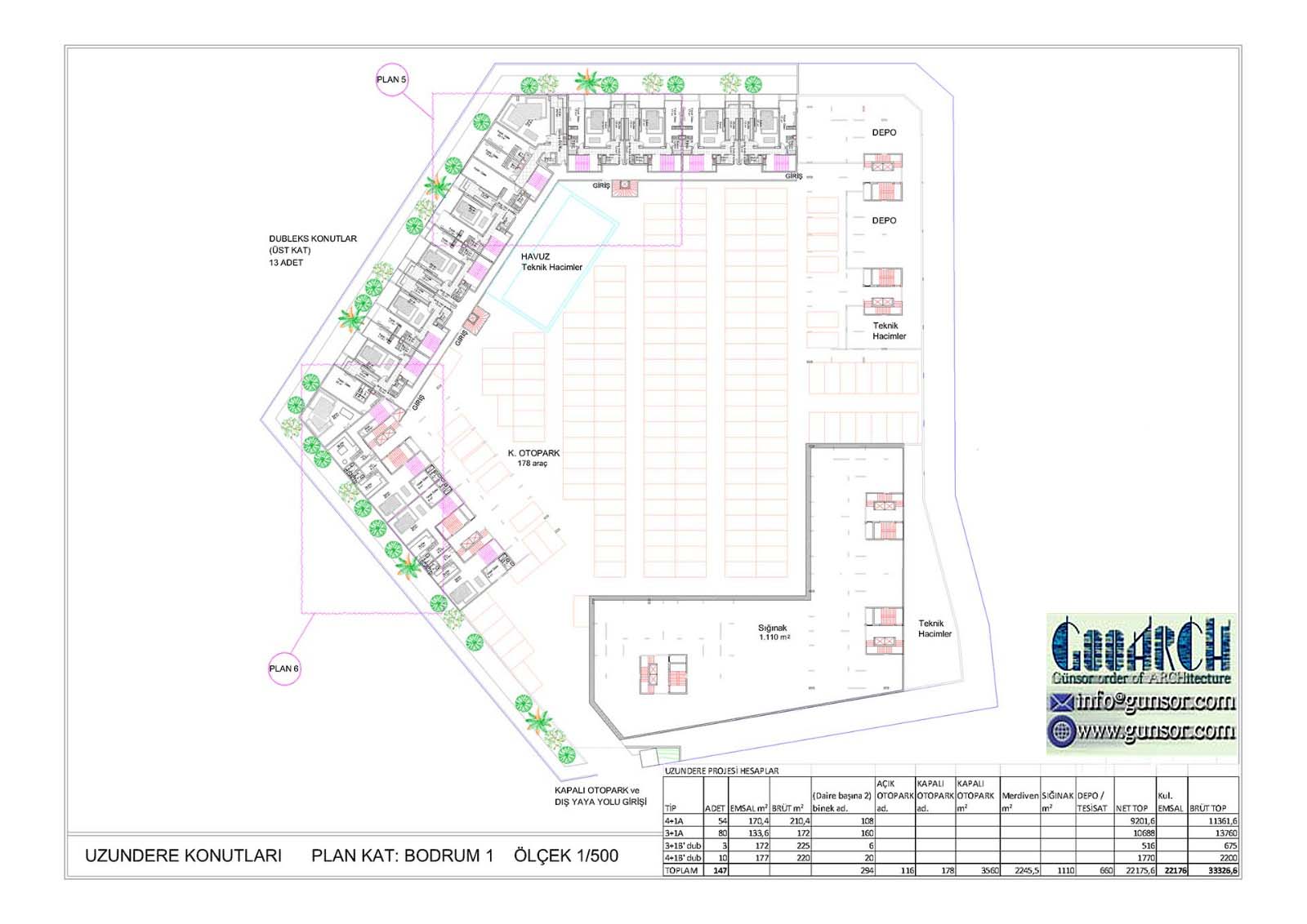 S. Korhan Günsor 1z Mimarlik (c) INKA Insaat (c)